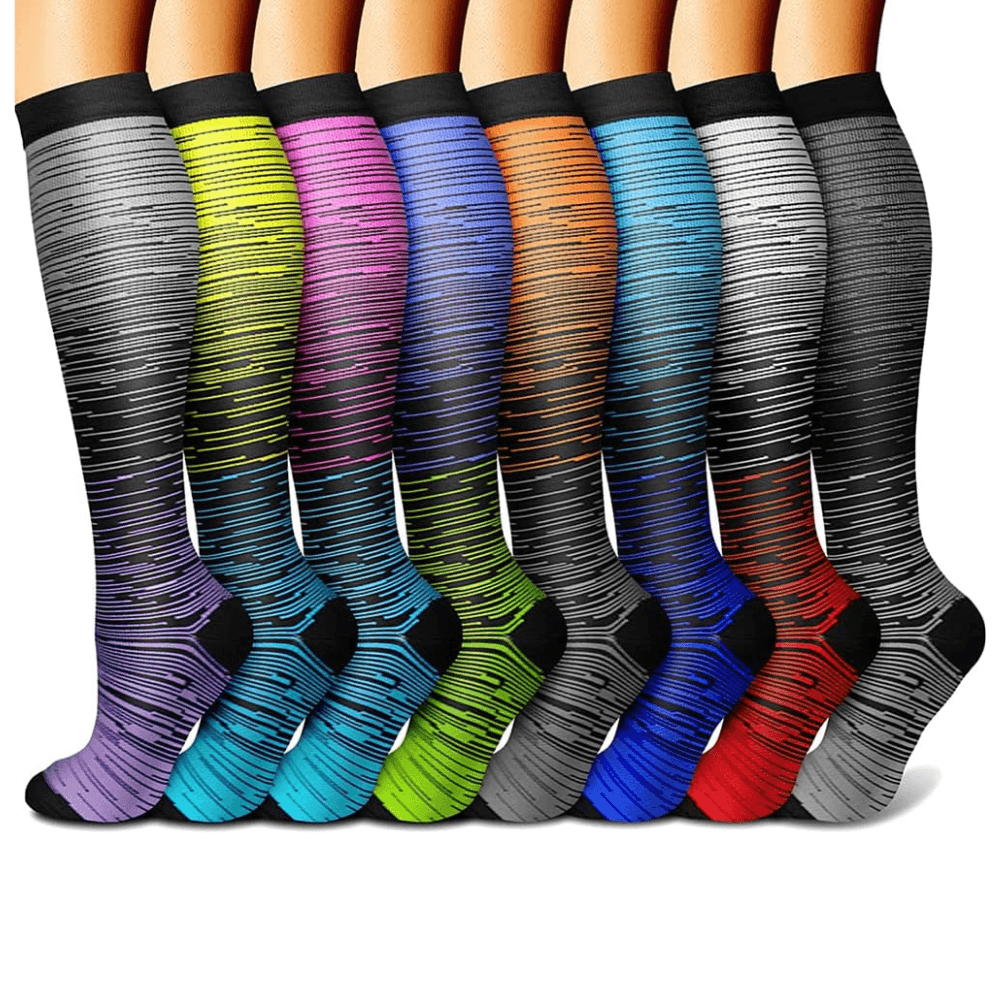 8 Pairs Everyday Comfort Neuropathy Socks-Plantar Socks