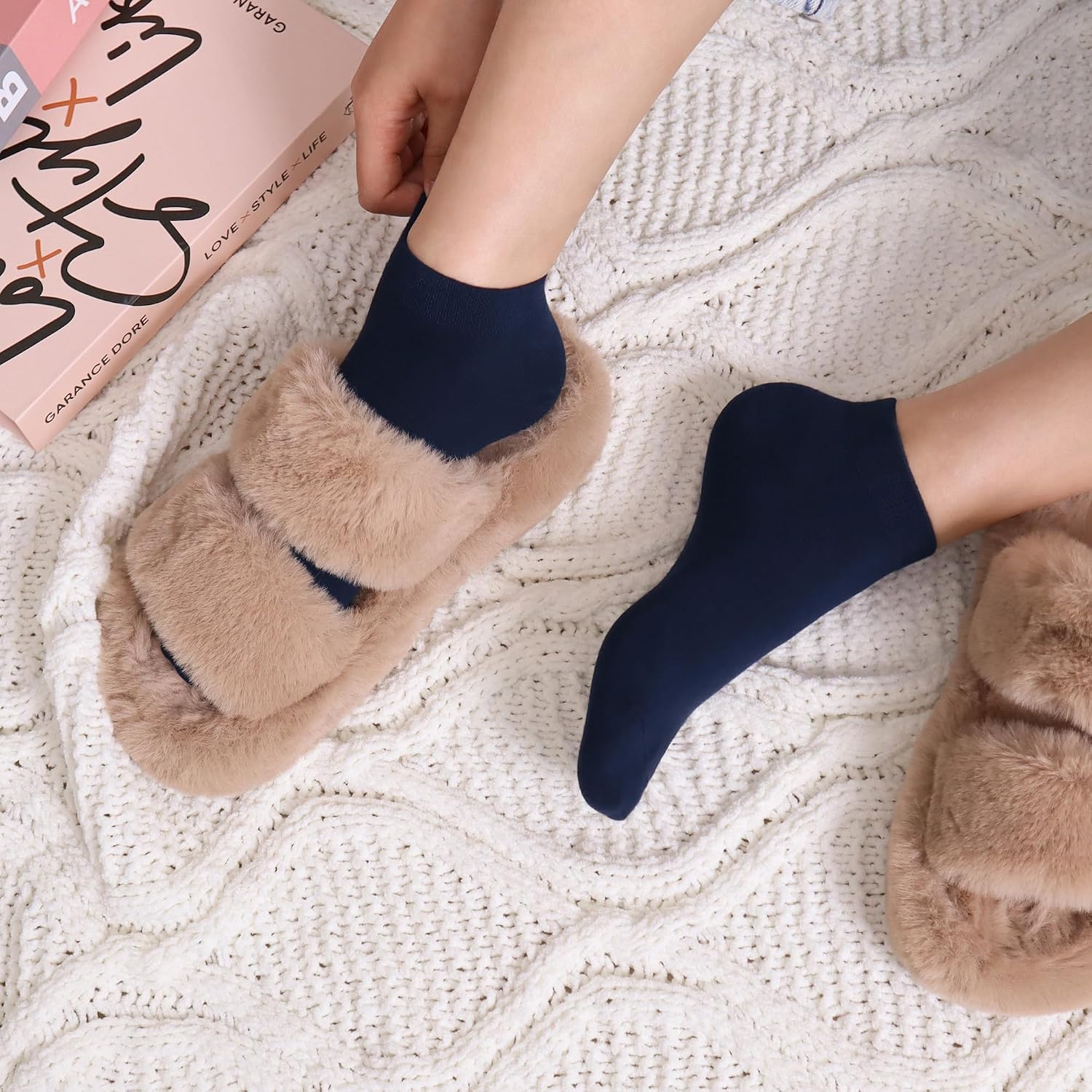 5 Pair Soft Low Cut Socks For Everyday Wear