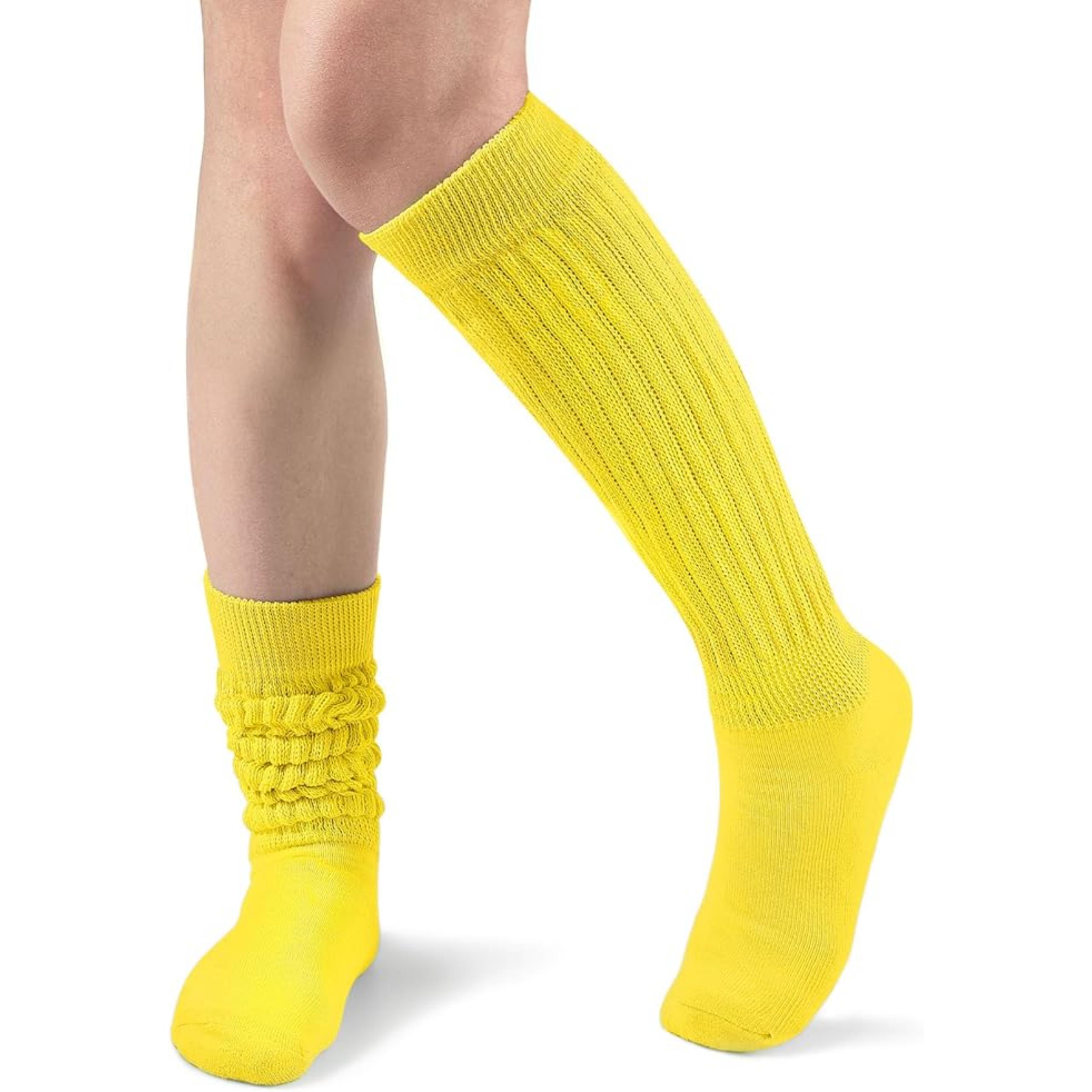 Women Knit Slouch SocksKnit High Boot Long Tube Scrunch Sock For Woman - Image 13