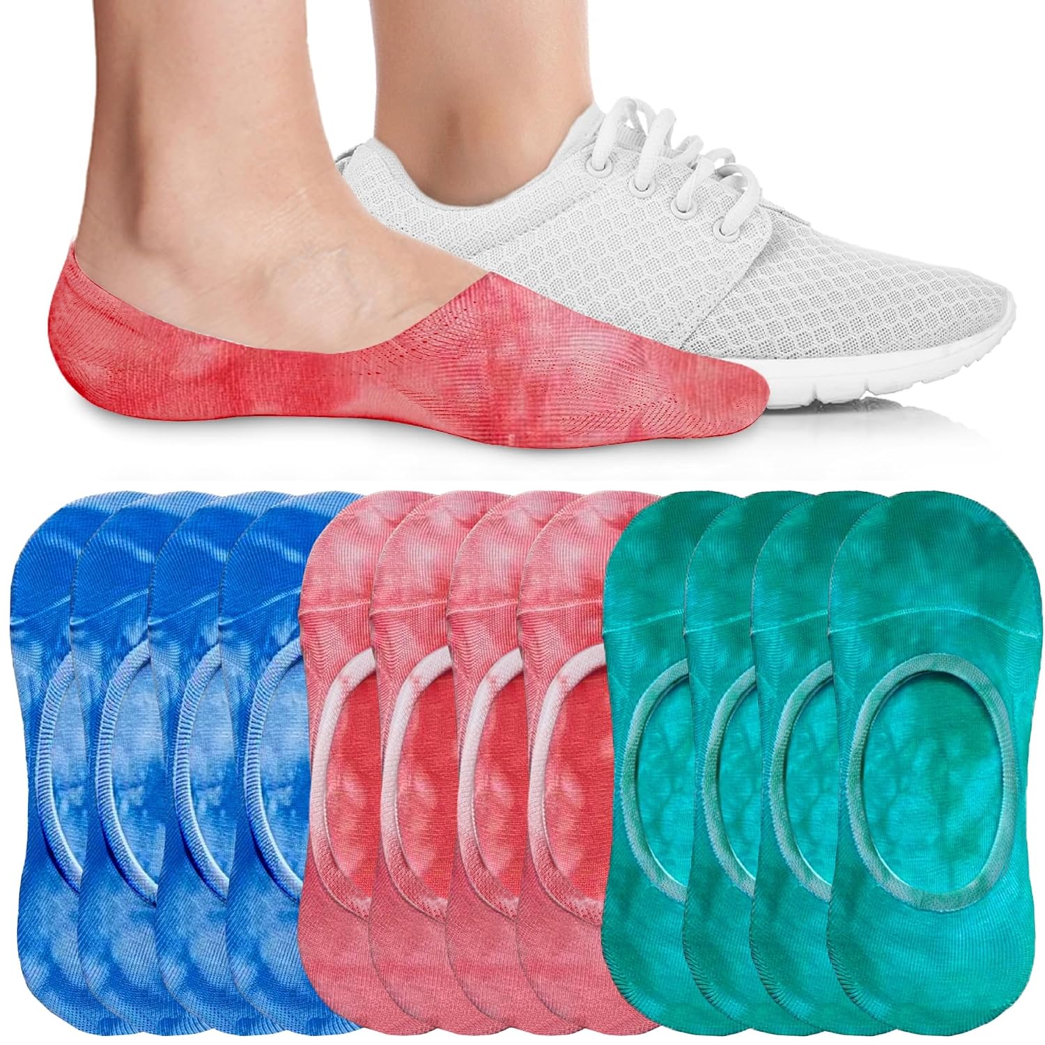 Soft Stretchable Invisible Liner Socks For Women