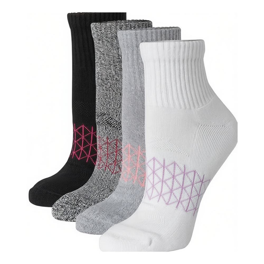 Pack of 4 Absolute Active Comfort Socks