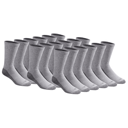 18 Pair Cushioned Socks - Comfort and Everyday Wear-Plantar Socks