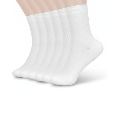 Women Cotton Crew Socks Pack Of 6