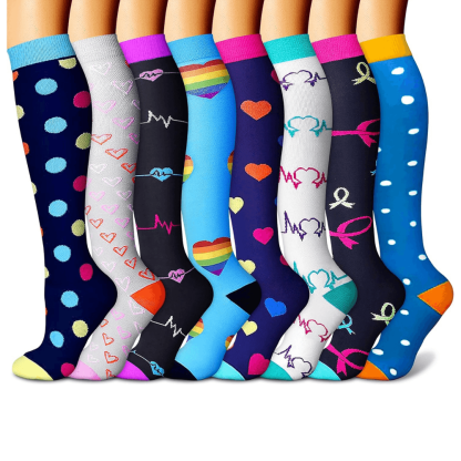 8 Pairs Everyday Comfort Neuropathy Socks-Plantar Socks