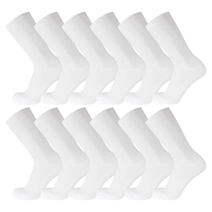 12 Pair Non-Binding Neuropathy Socks - Comfort and Support-Plantar Socks