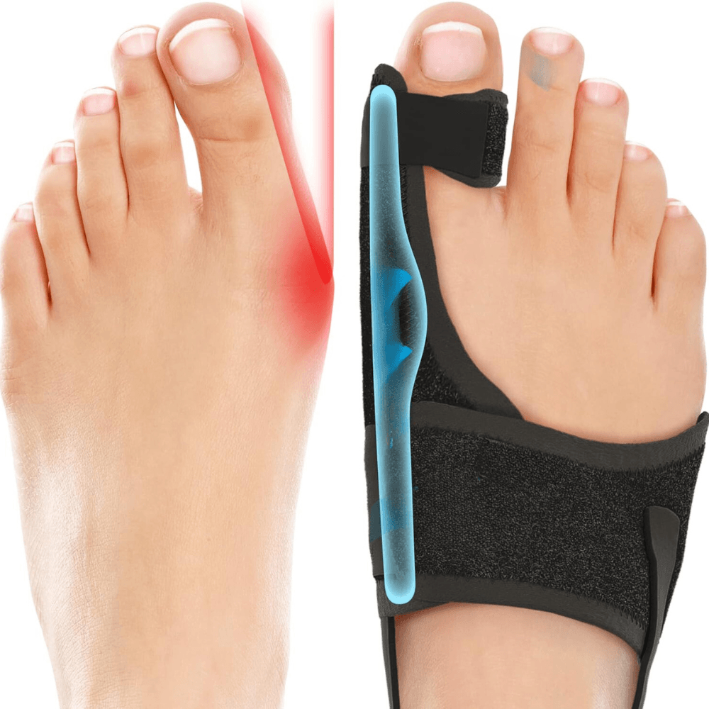 Adjustable Orthopedic Bunion Alignment Splint-Plantar Socks