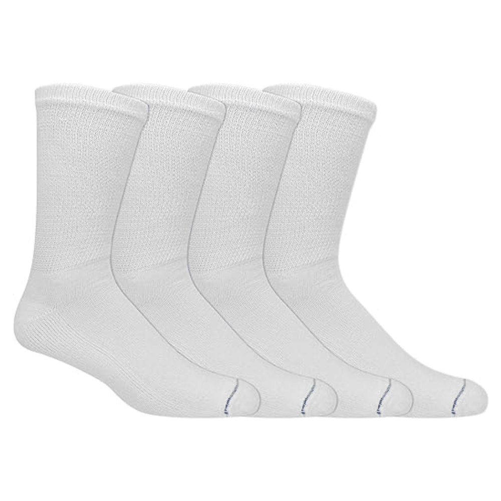 4 Pairs Non-Binding Orthopedic Socks – All-Day Comfort and Support-Plantar Socks