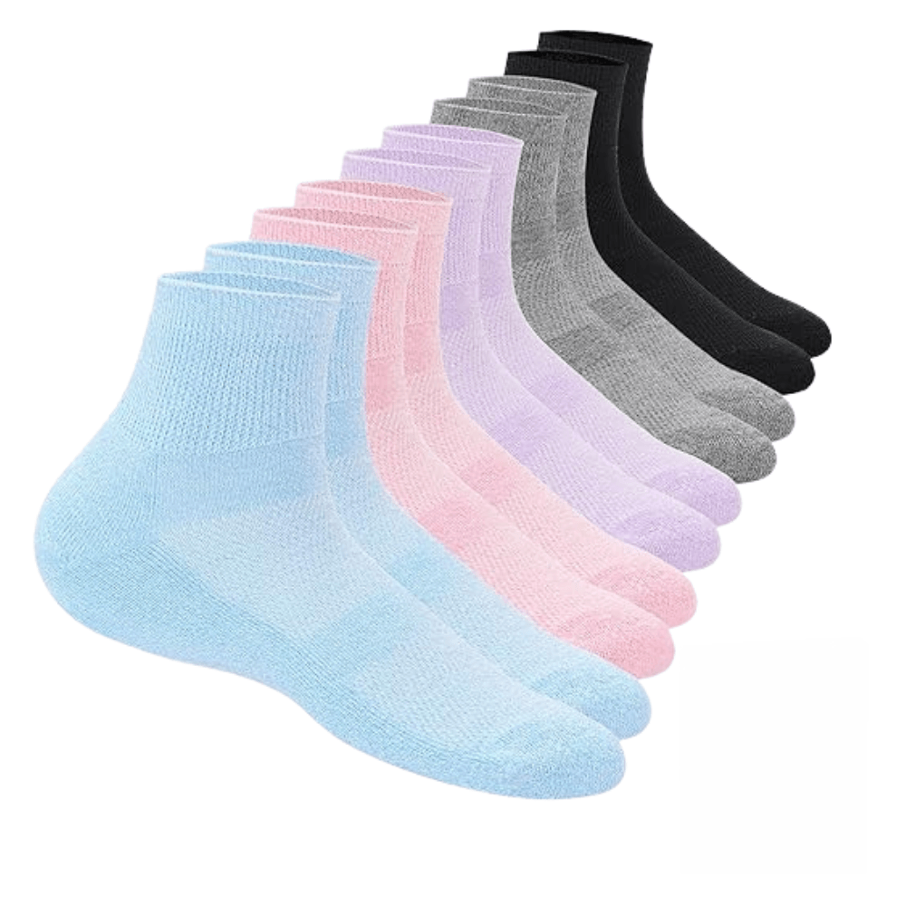 5 Pairs Stretchable Orthopedic Socks – All-Day Comfort and Support-Plantar Socks