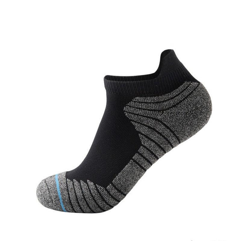 4 Pairs Breathable Ankle Socks For Men-Plantar Socks