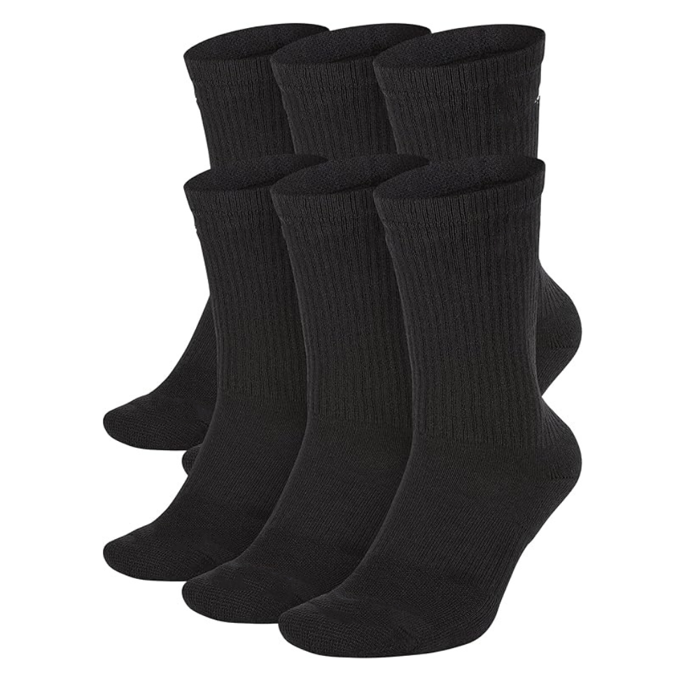 3 Pairs Non Binding Cushioned Socks With Moisture Wicking-Plantar Socks