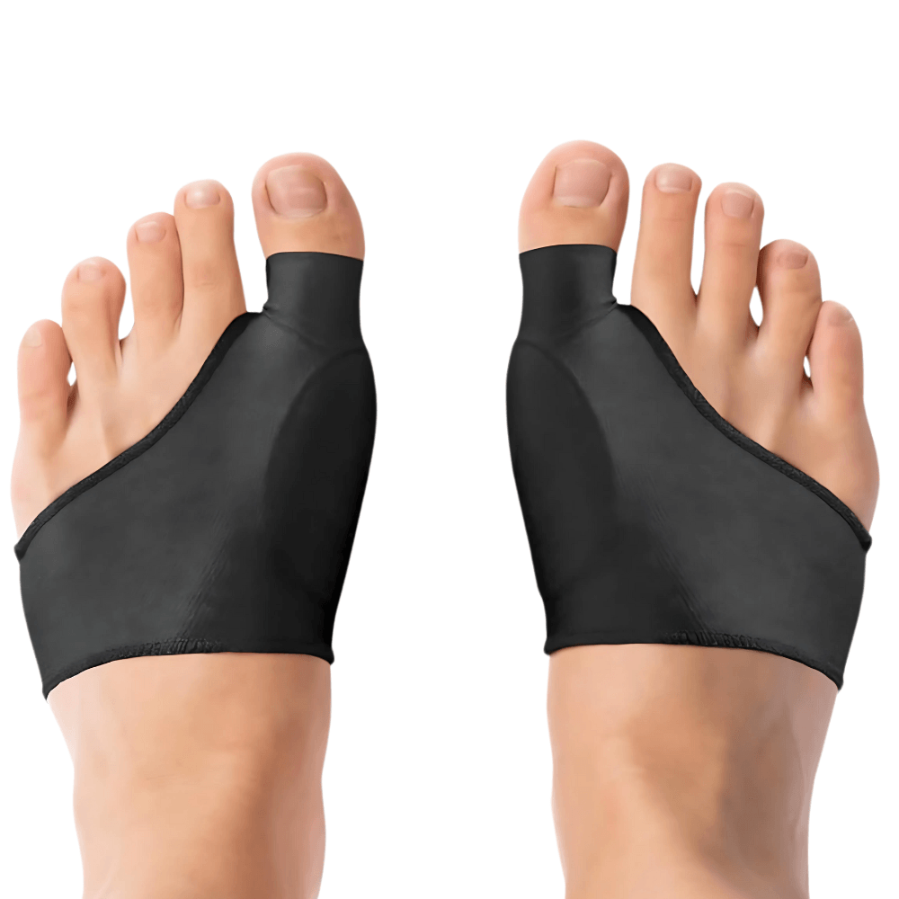 Elastic Alignment Bunion Sleeves With Gel Cushion Pads-Plantar Socks