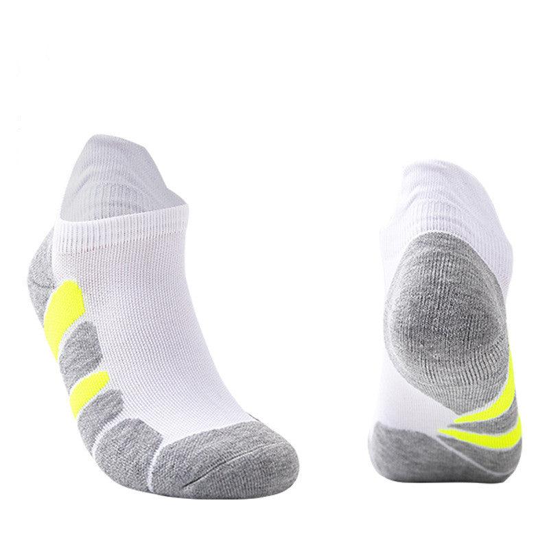 Sweat Absorbent Sports Socks For Men 4 Pairs-Plantar SocksSweat Absorbent Sports Socks For Men 4 Pairs - Image 3
