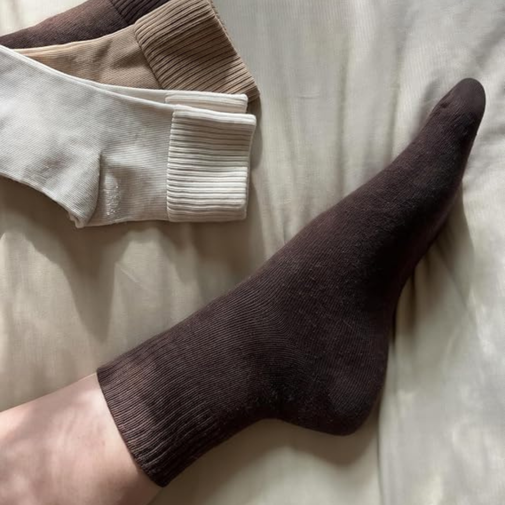 Pack Of 3 Bamboo Mini Crew Socks