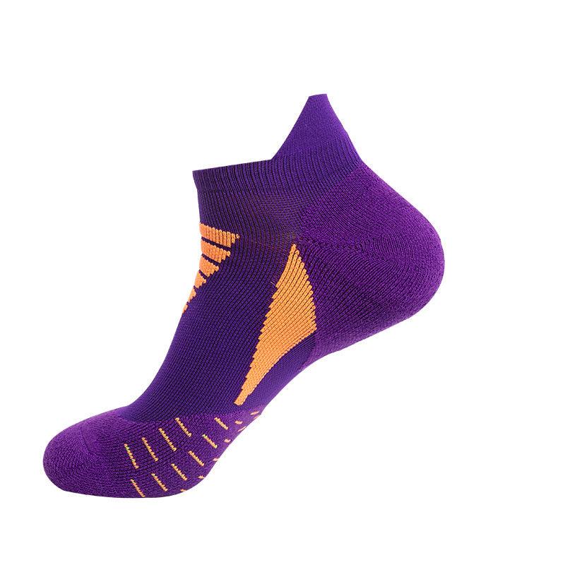 Vibrant Colors Ankle Length Sports Socks For Men & Women-Plantar Socks