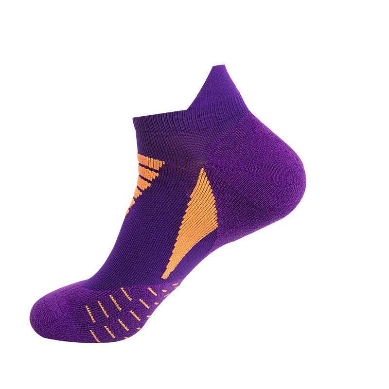 Vibrant Colors Ankle Length Sports Socks For Men & Women-Plantar Socks