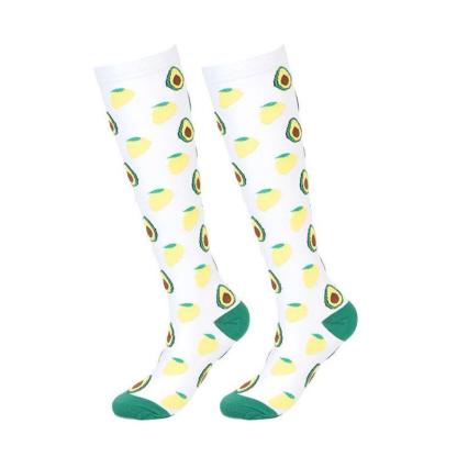 7 Pairs Cartoon Fruit Compression Socks-Plantar Socks