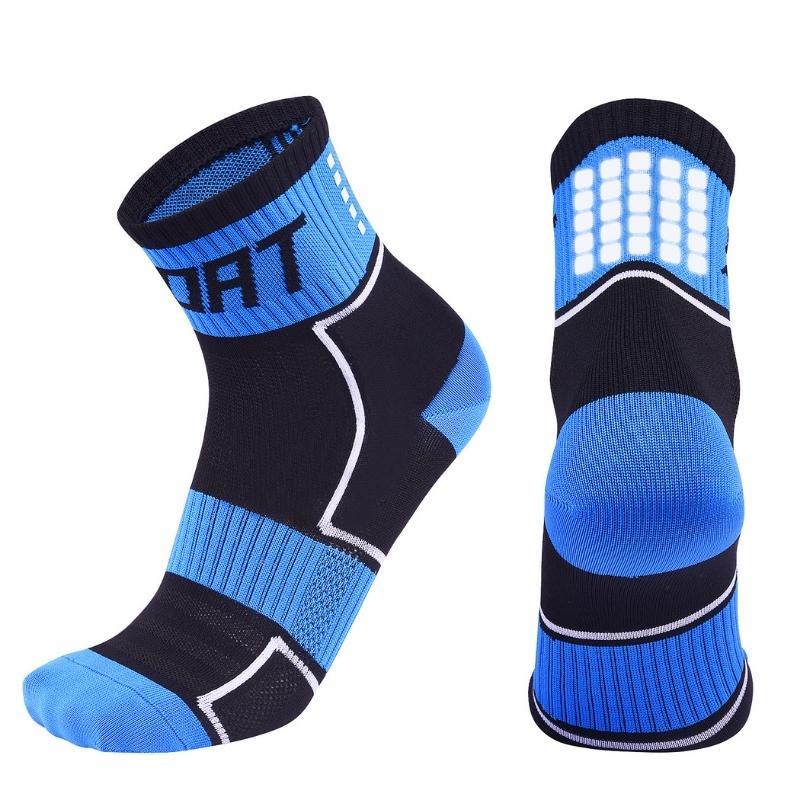 Professional Reflective Cycling Breathable Sports Socks-Plantar Socks