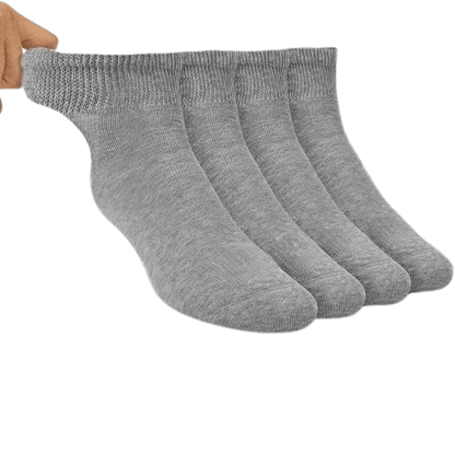 4 Pairs Non Binding Seamless Neuropathy Socks-Plantar Socks