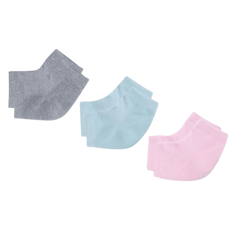 3 Pairs Overnight Care Gel Socks – Deep Hydration for Soft Feet-Plantar Socks