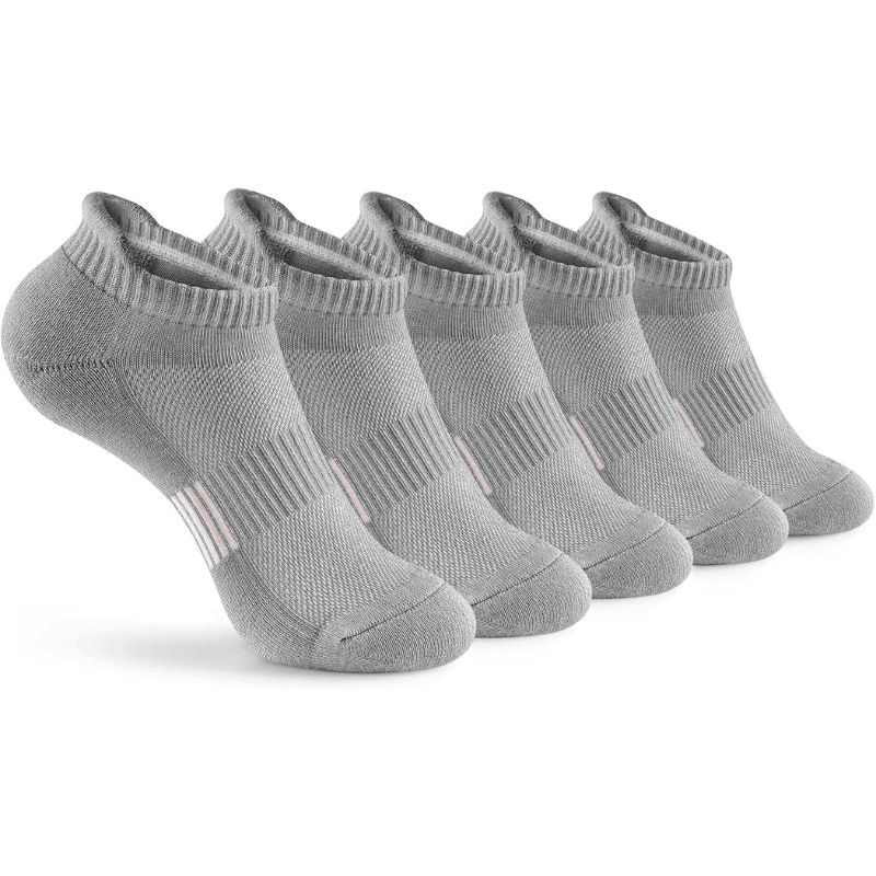 5 Pair Cushioned Ankle Support Socks-Plantar Socks5 Pair Cushioned Ankle Support Socks - Image 3
