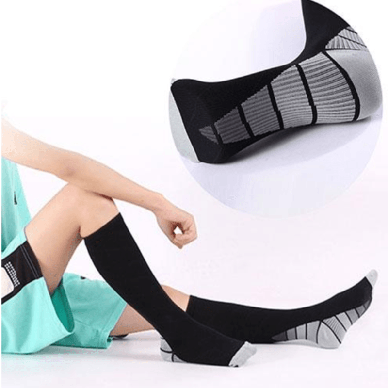 Unisex Pain Relief Calf Compression Socks 5 Pairs-Plantar SocksUnisex Pain Relief Calf Compression Socks 5 Pairs - Image 4