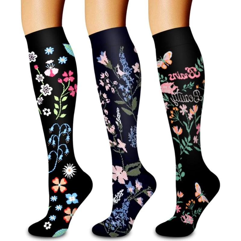 3 Pack Compression Running Orthopedic Socks-Plantar Socks