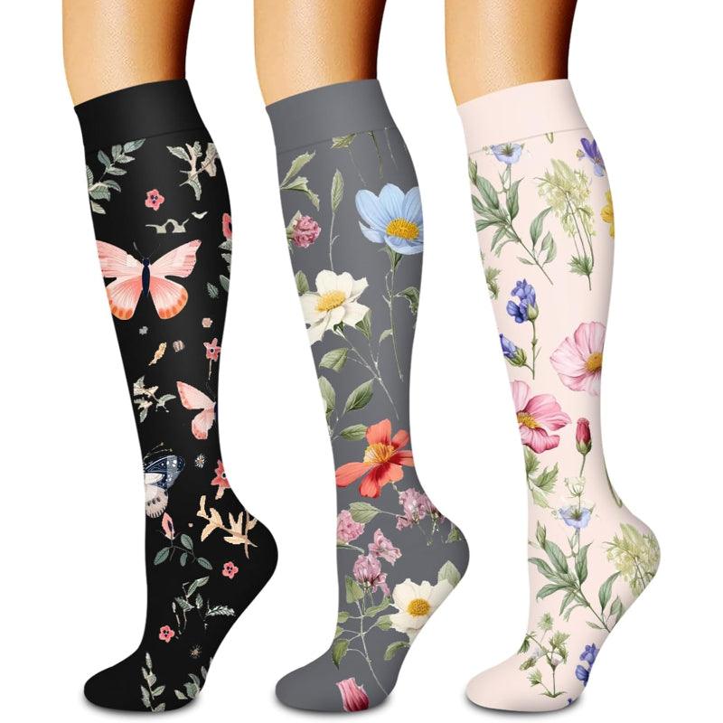 3 Pack Compression Running Orthopedic Socks-Plantar Socks