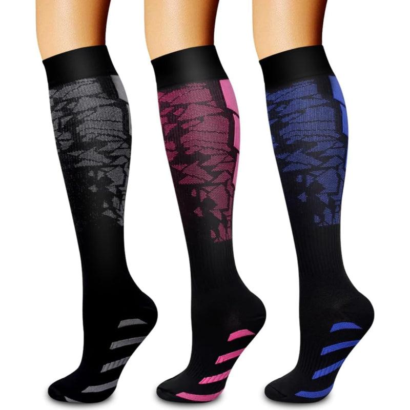 3 Pack Compression Running Orthopedic Socks-Plantar Socks