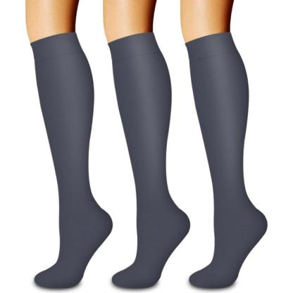 Compression Running Orthopedic Socks Pack Of 3-Plantar Socks