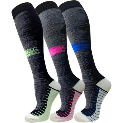 3 Pairs Copper Antimicrobial Socks – Support and Compression-Plantar Socks