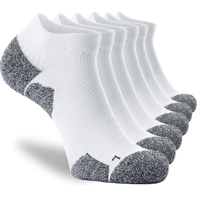 Pair Of 6 Cushioned Compression Anti Blister Socks-Plantar Socks