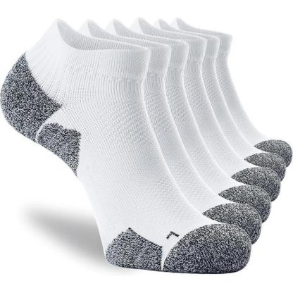 Pair Of 6 Cushioned Compression Anti Blister Socks-Plantar Socks