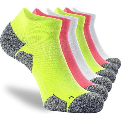 Pair Of 6 Cushioned Compression Anti Blister Socks-Plantar Socks