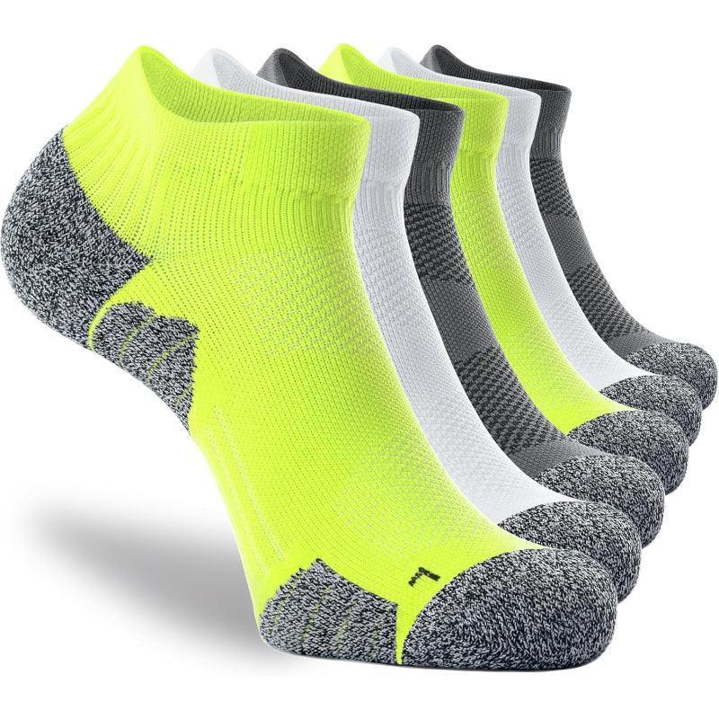 Pair Of 6 Cushioned Compression Anti Blister Socks-Plantar Socks