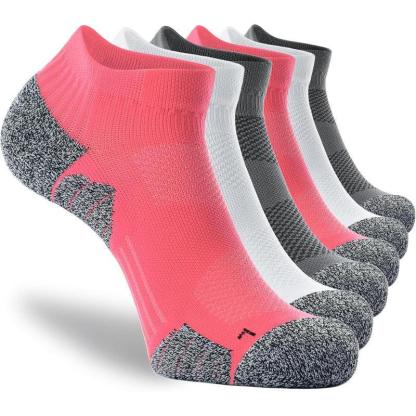 Pair Of 6 Cushioned Compression Anti Blister Socks-Plantar Socks