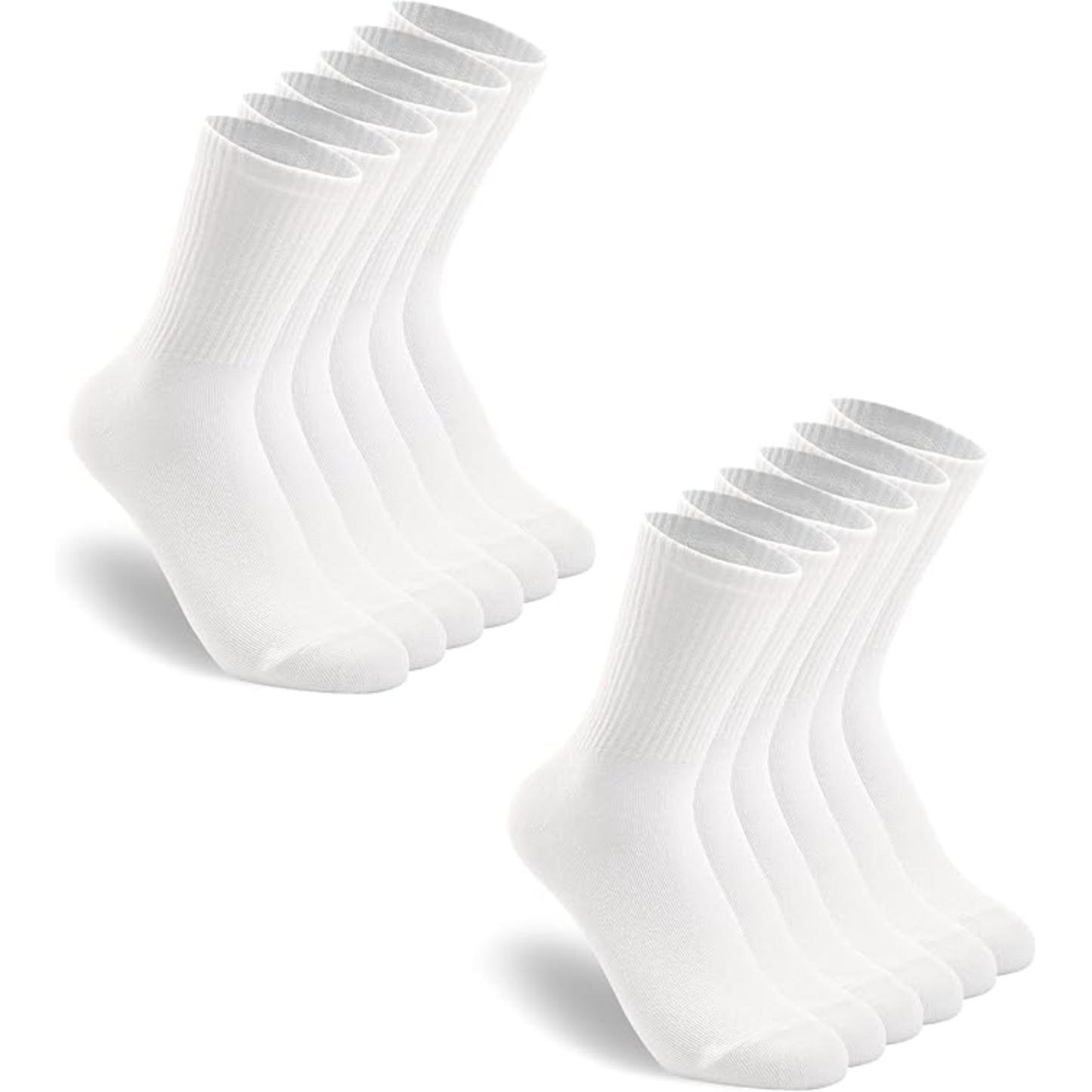 Women Pack of 6 Crew Casual Socks