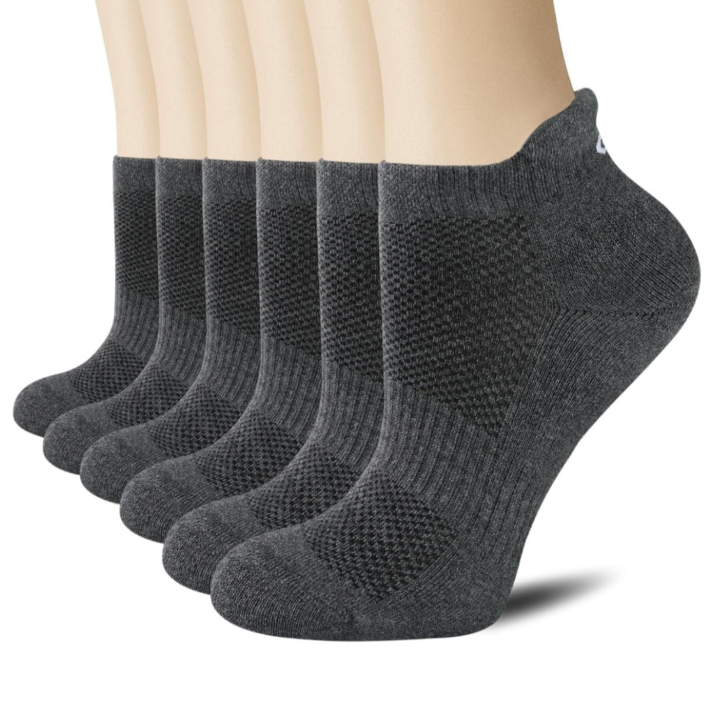 6 Pairs Men and Women Ankle Low Cut Athletic Sports Running Socks