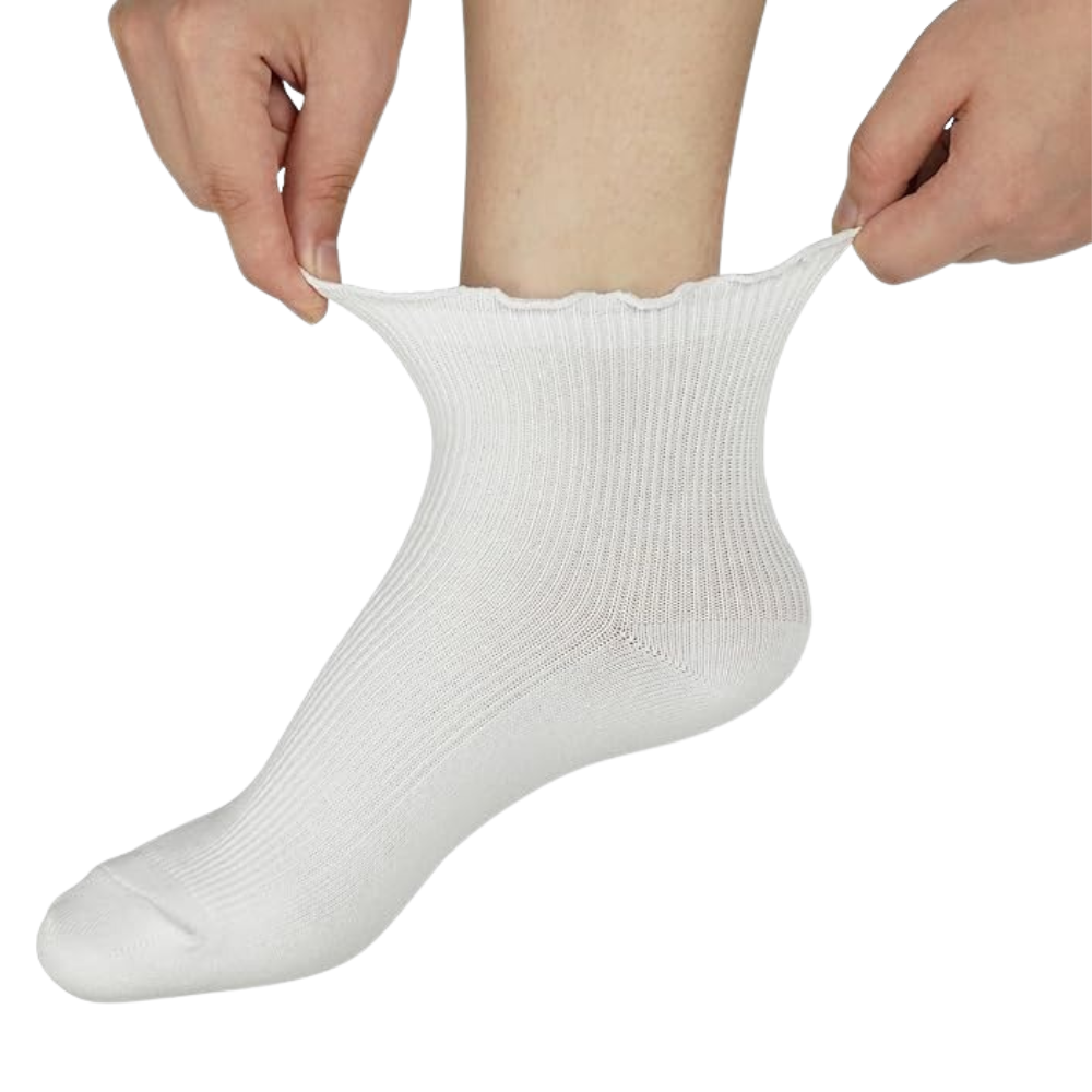 Pack of 6 Ruffle Low Cut Frilly Socks For Women