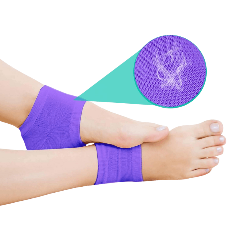 6 Pairs Of Gel Socks For Overnight Care-Plantar Socks