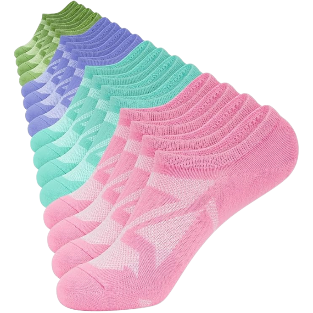 Pack of 8 Women Low Cut Ankle SocksWomen Low Cut 8 Pairs Of Socks - Image 6