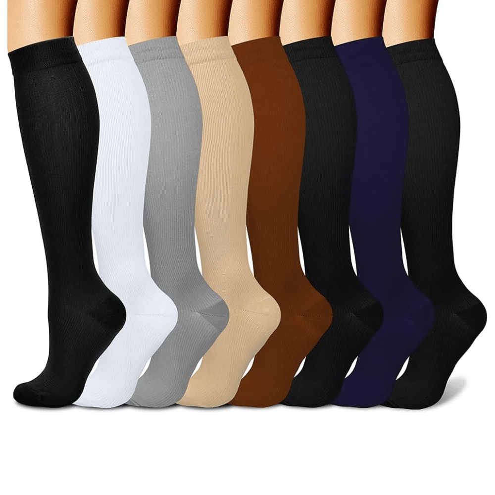 8 Pairs Everyday Comfort Neuropathy Socks-Plantar Socks