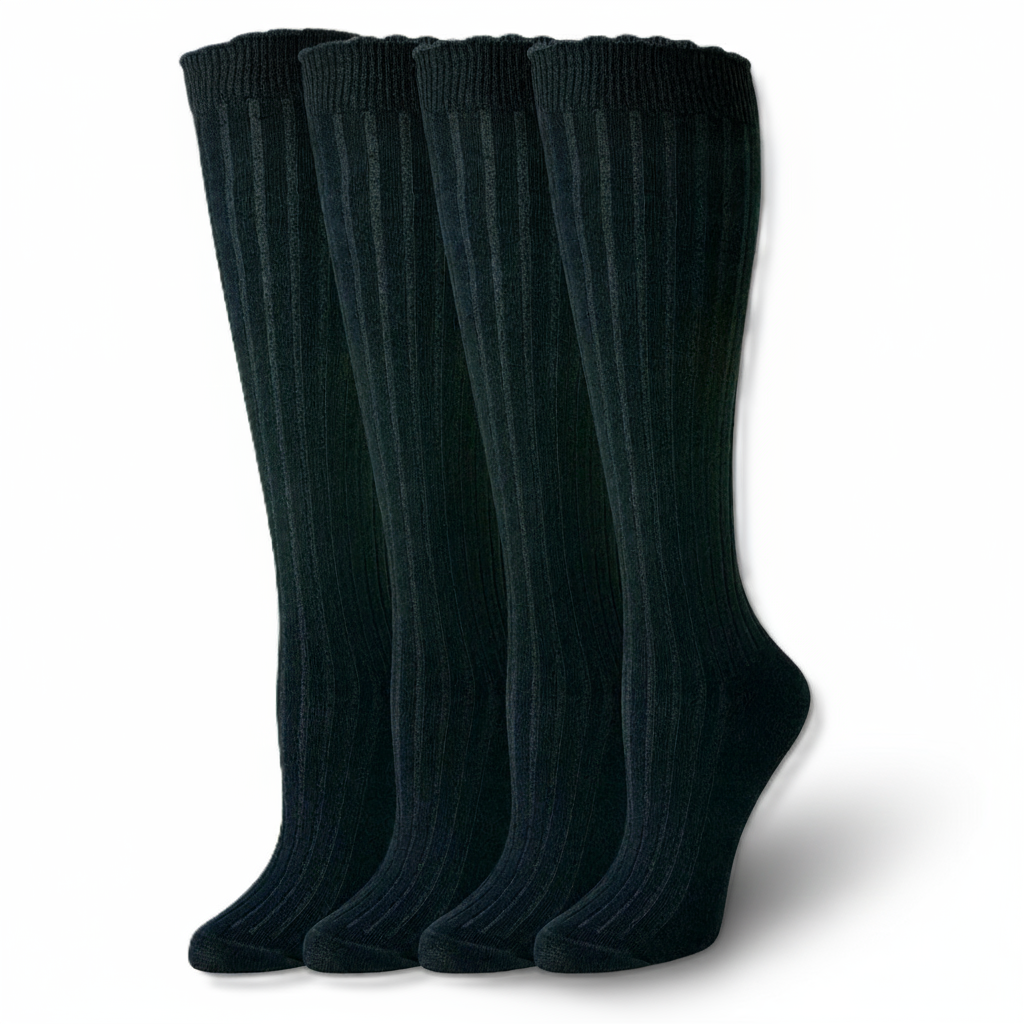 4 Pairs Comfortable Casual High Socks