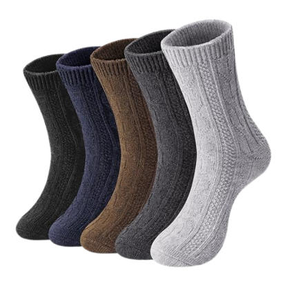 Warm Winter Socks Knit Crew Calf Hiking Boot Sock