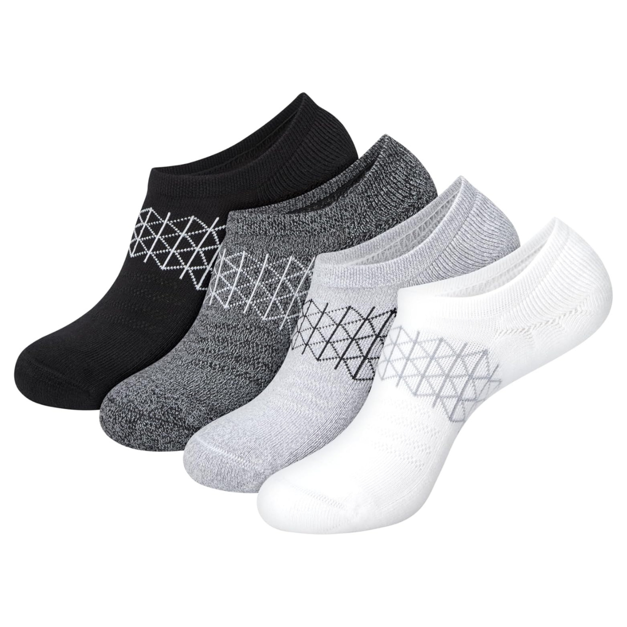 4 Pack Everyday Athletic Socks For Women