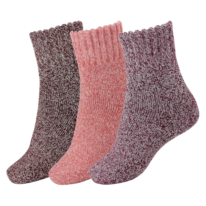 Boot Socks for Women Winter Solid Thick Warm Socks
