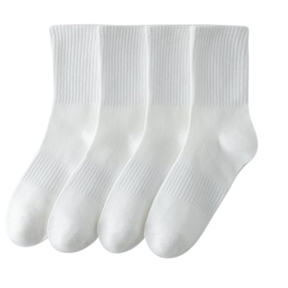 Womens Striped Crew Socks, Cotton Cozy Casual Socks