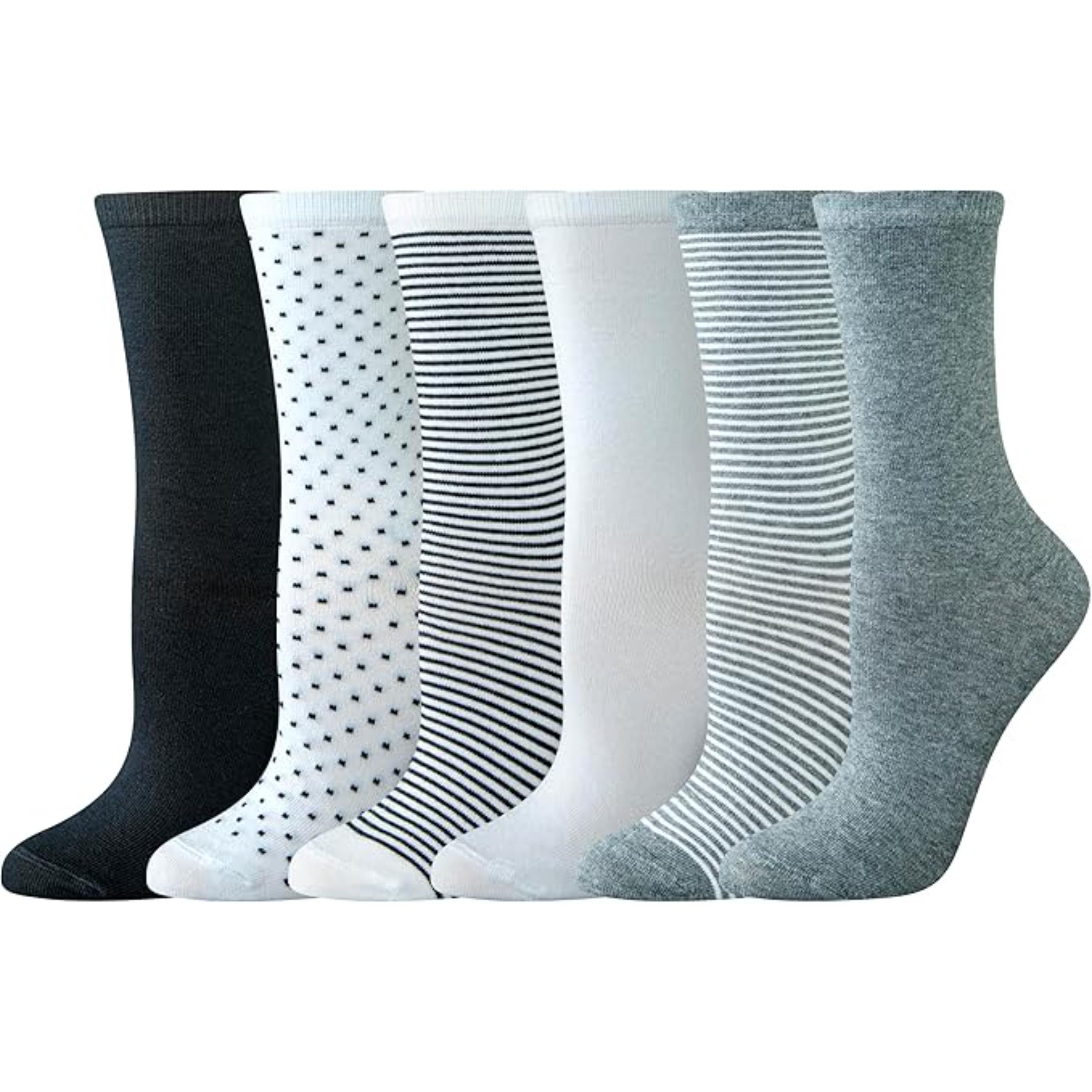 Pack Of 6 Women Crew Socks6 Pairs Crew Socks For Women - Image 6