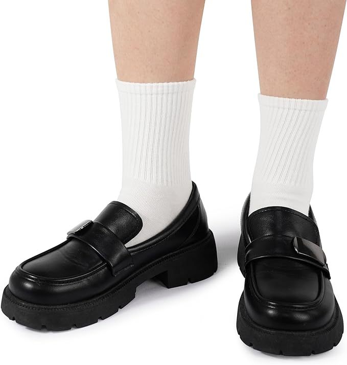 Pack Of 6 Women Ankle Casual Calf Socks