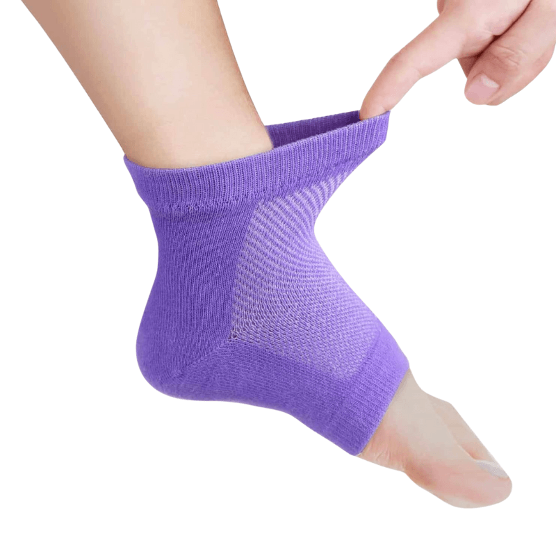 6 Pairs Of Gel Socks For Overnight Care-Plantar Socks6 Pairs Of Gel Socks For Overnight Care - Image 4