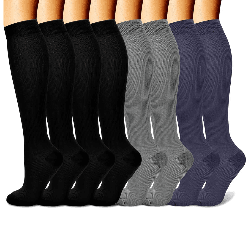 8 Pairs Everyday Comfort Neuropathy Socks-Plantar Socks